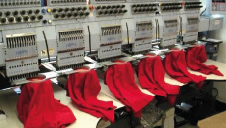 Embroidering Garments