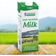 Lakeland Semi Skimmed UHT Milk
