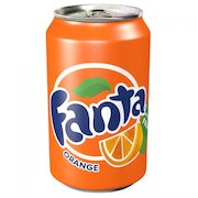 Fanta Soft Drink Cans