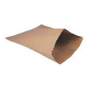 Brown Flat Paper Bag Strung