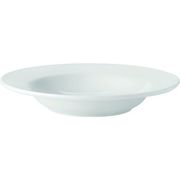 Pure White Rimmed Soup Bowl