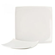 Pure White Square Plates