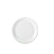 Genware Porcelain Narrow Rim Plates