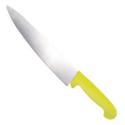 Cooks Knife Yellow Handle