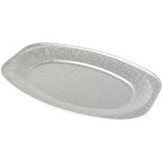 Embossed Oval Foil Platters