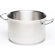 Genware Stainless Steel Casserole