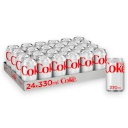 Diet Coke Soft Drink Cans