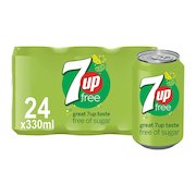 7UP Zero Sugar Soft Drink Cans