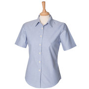 HB516 Ladies Short Sleeve Classic Oxford Shirt