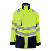 9150 Unlined Hi-Vis Waterproof Jacket