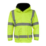 Flame Retardant Antistatic HiVis Bomber Jacket