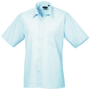 Mens Short Sleeve Poplin Shirt