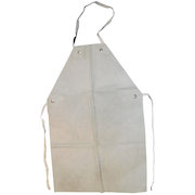 Chrome Leather Apron & Ties