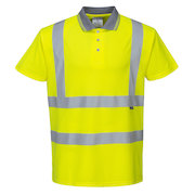 S477 HiViz Short Sleeve Polo