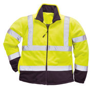 F301 HiViz Two Tone Fleece