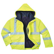 S773 Bizflame Hi-Vis Antistatic Flame Resistant Bomber Jacket