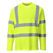 S278 HiVis Cotton Comfort T-Shirt Long Sleeve