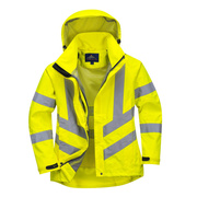 LW70 Ladies HiViz Breathable Jacket