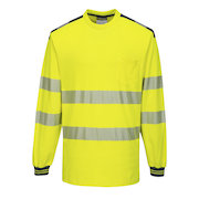 T185 PW3 HiVis Long Sleeve T-Shirt