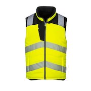PW374 Hi-Vis Reversible Bodywarmer