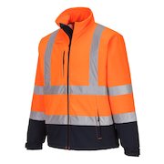 S425 Hi-Vis Contract Softshell Jacket