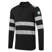 FR733 Modaflame Knit FR Long Sleeved Polo