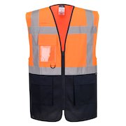 ES076 ES1 Essential Hi-Vis Contrast Executive Vest