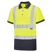 Supertouch Hi-Vis 2 Tone Short Sleeved Polo Shirt