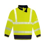 Schooner HiVis 1/4 Zip Sweatshirt