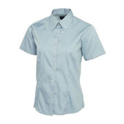 UC704 Ladies Pinpoint Oxford Short Sleeve Shirt