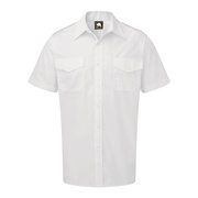 Mens Essential Short Sleeve Pilot Shirt