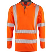 Watermouth Performance Long Sleeved Hi-Vis T-Shirt