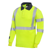 5286 Flame Resistant Arc Flash HiViz L/S Polo Shirt