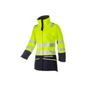 Vaski Ladies Hi-Vis Rain Jacket with ARC Protection