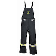 Oberon Black Arc Flash Switch Suit Bib Trouser