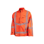 RO37890HVF Ladies Flame Resistant HiVis Softshell Jacket
