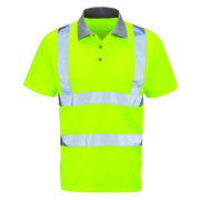 Mercury Short Sleeve HiVis Polo Shirt