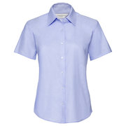 J933F Ladies Short Sleeved Oxford Shirt