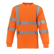 YK033 Hi-Vis Long Sleeved T-Shirt