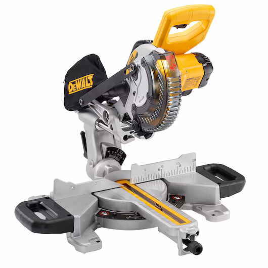 DeWalt DCS365M2-GB 18V XR 184mm Mitre Saw & 2 x 4Ah Batteries