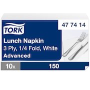 Tork Soft White Lunch Napkin