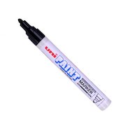 Uni PX-20 Paint Marker Medium Bullet Tip 1.8-2.2mm Black (Pack 12)