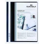 Durable Duraplus Presentation Folder Transparent Cover & Inside Pocket for Documents