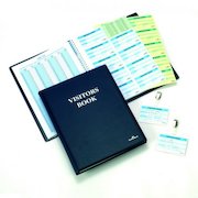 Durable Visitor Book 300 with 300 Badge Insert Refills 60x90mm 146500