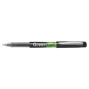 Pilot Begreen Greenball Liquid Ink Rollerball Pen Recycled 0.7mm Tip 0.35mm Line Black (Pack 10)