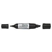 Pilot Begreen Permanent Marker Twin Tip Jumbo 1mm and 3.5-6.5mm Line Black (Pack 10)