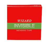 ValueX Wizard Invisible Tape 24mmx66m Clear (Pack 6)