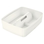 Leitz MyBox WOW Organiser Tray with Handle Large White 53220001