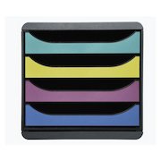 Forever Young Big Box Drawer Set Black With Coloured Drawers Forever Young 3104293D