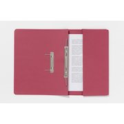 Guildhall Pocket Spiral File Foolscap 285gsm Red (Pack 25) 347-REDZ